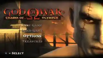 God of War - Chains of Olympus (USA) screen shot title